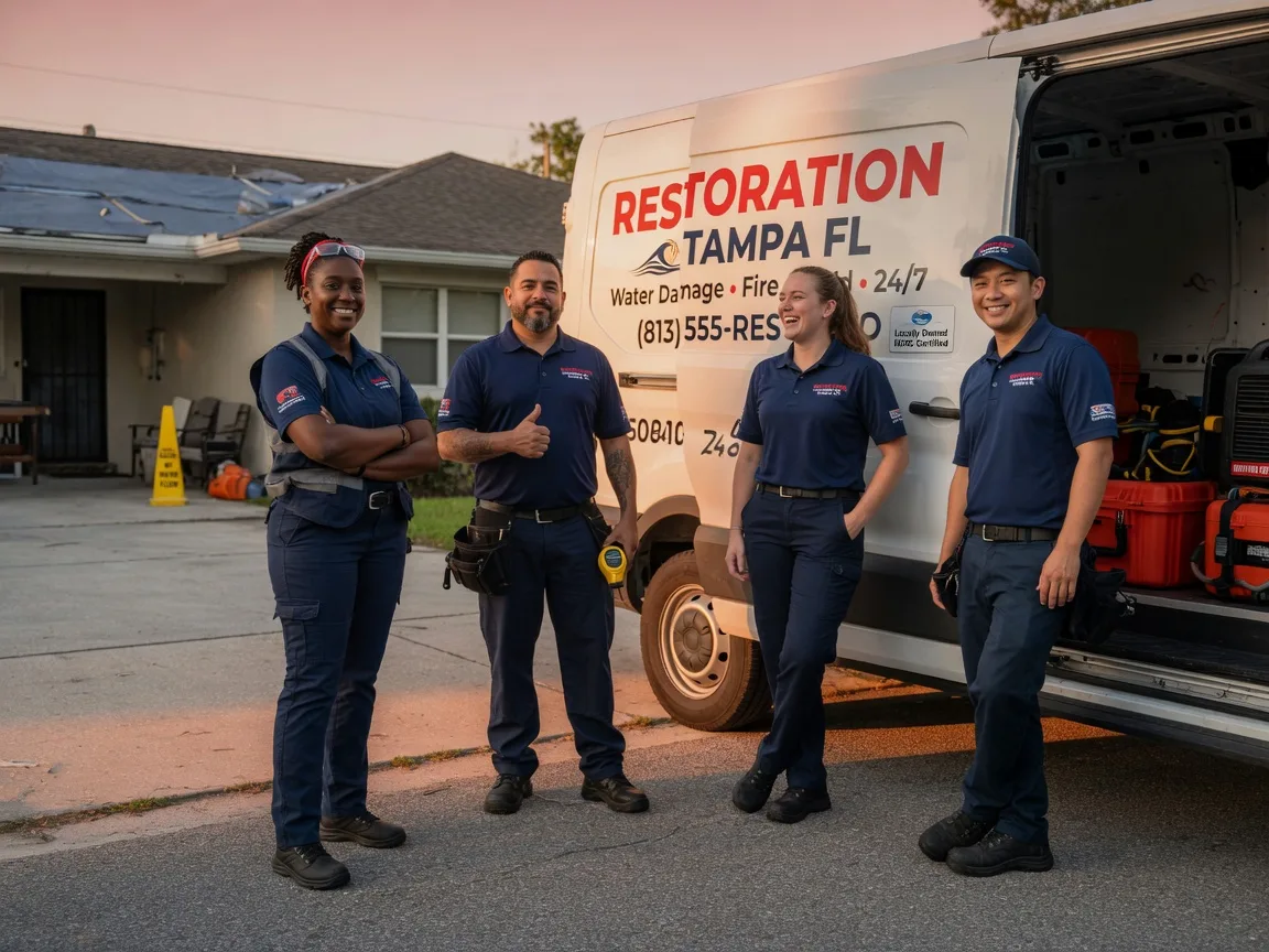 Water Damage Restoration company in Seward, IL